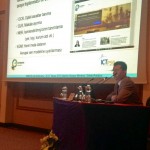 Erdal Naneci from National Library of Turkey, presenting Europeana Newspapers at the ANKOS Conference.
