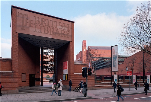 The British Library. (Image by Xavier de Jauréguiberry, Flickr)
