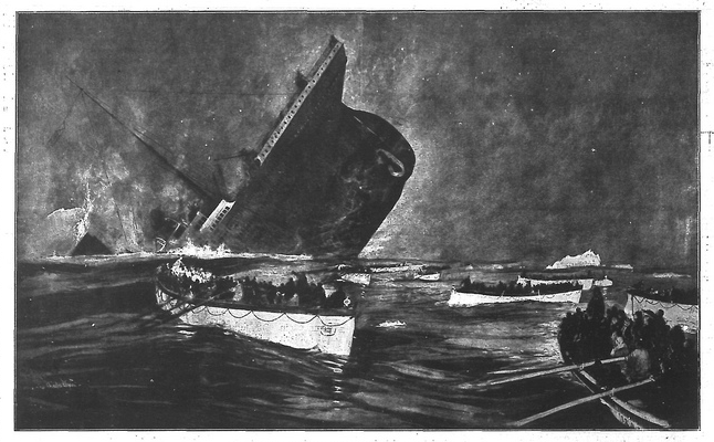 Vintage photo History Titanic Disaster News Boy Framed Print 12x16 inch 